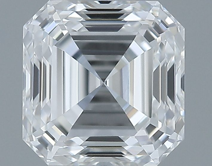 0.58ct Asscher E VVS1 Natural Diamond