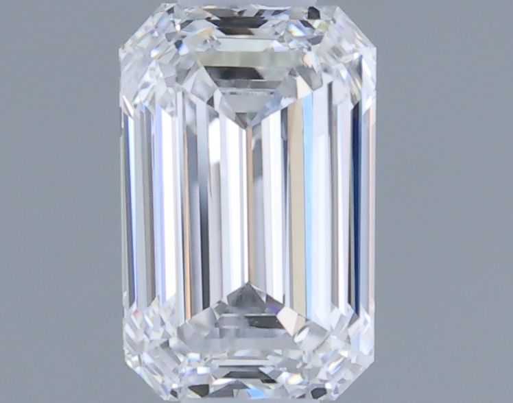 0.6ct Emerald D IF Natural Diamond