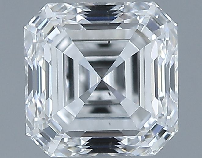 0.91ct Asscher D SI1 Natural Diamond