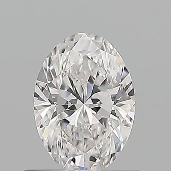 0.57ct Oval D VVS1 Natural Diamond