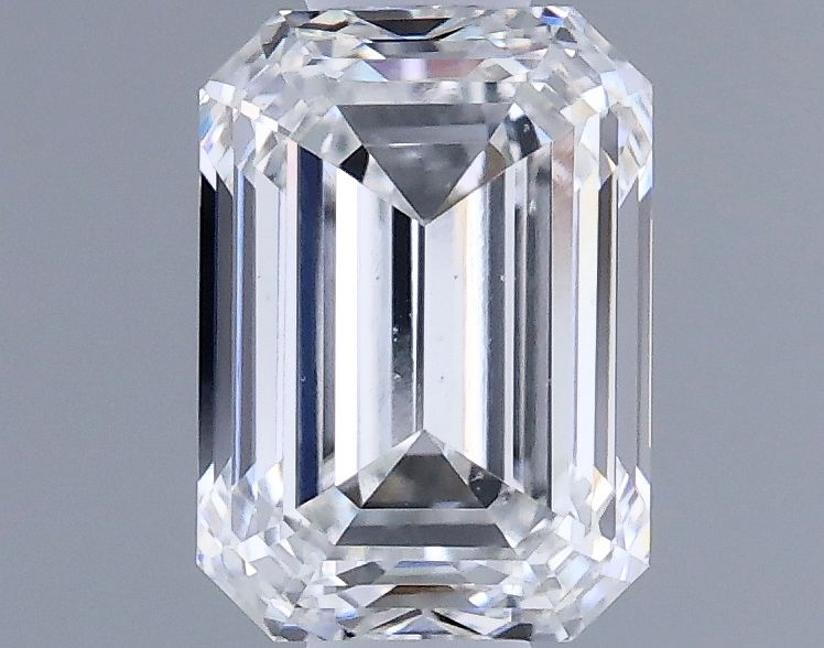 1ct Emerald F VS2 Natural Diamond