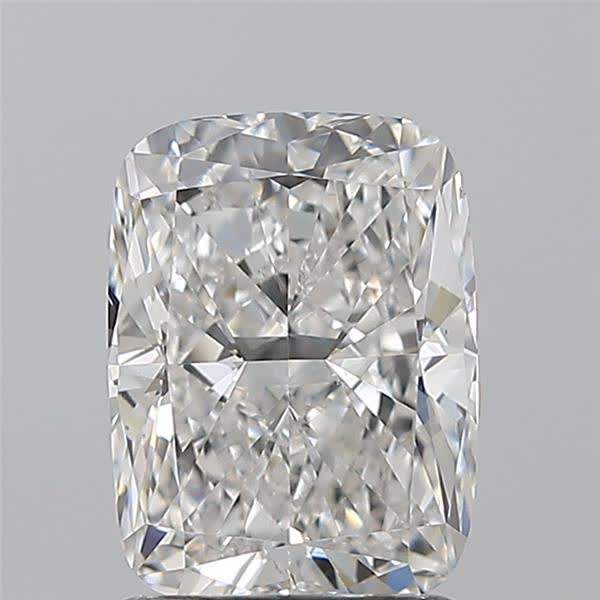1.7ct Cushion Modified F SI1 Natural Diamond