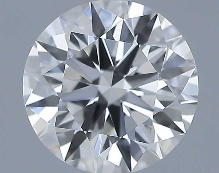 0.74ct Round F IF Natural Diamond