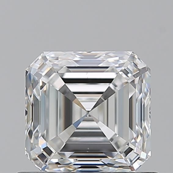0.9ct Asscher F VS2 Natural Diamond