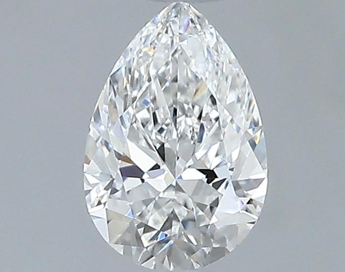 0.51ct Pear F VVS1 Natural Diamond