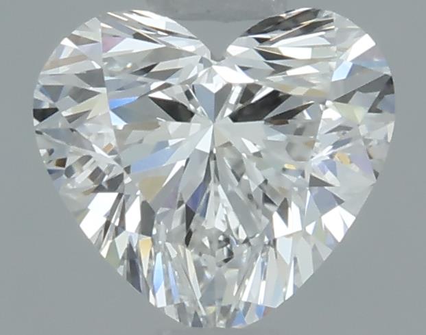 0.52ct Heart F IF Natural Diamond