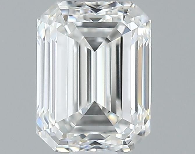 0.9ct Emerald E VVS1 Natural Diamond