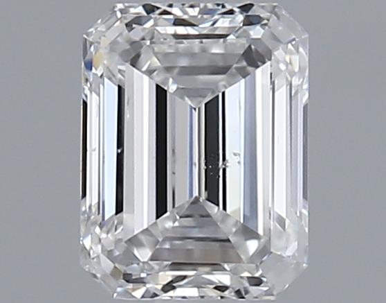 0.7ct Emerald E SI1 Natural Diamond