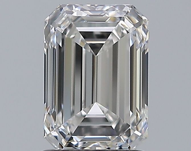 1.5ct Emerald F VVS1 Natural Diamond