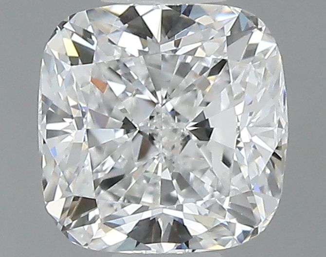 0.63ct Cushion E VVS1 Natural Diamond