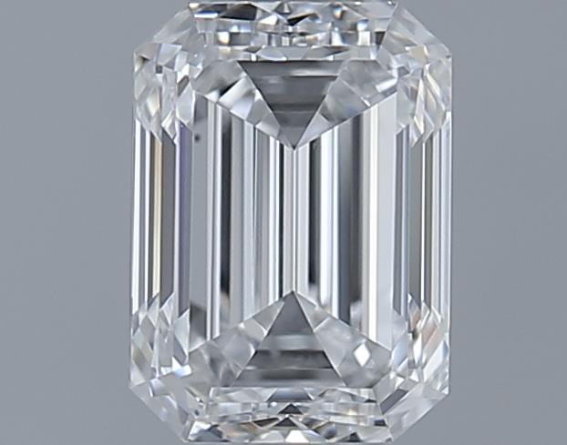 0.71ct Emerald D VS2 Natural Diamond