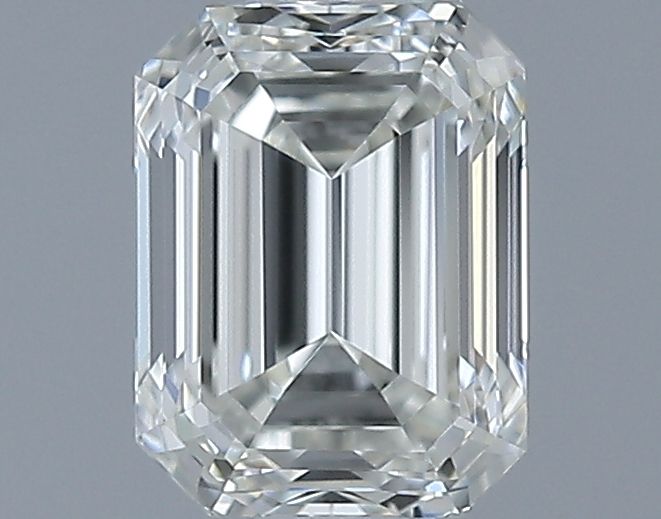0.9ct Emerald K IF Natural Diamond
