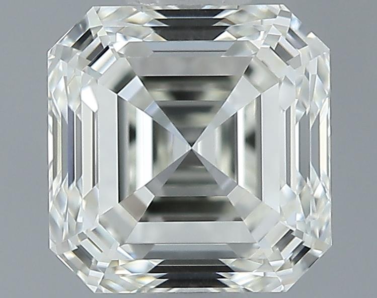 1ct Asscher L VVS2 Natural Diamond