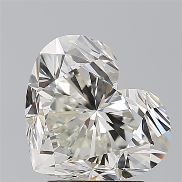 3.02ct Heart K VS2 Natural Diamond