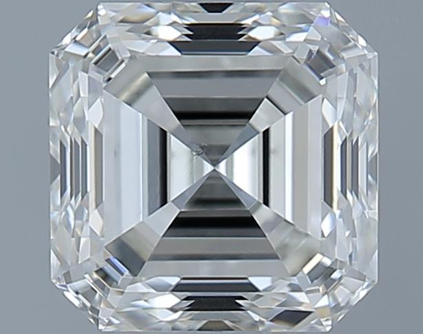 0.81ct Asscher H VS2 Natural Diamond