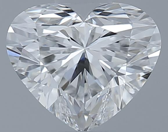 0.73ct Heart F VVS2 Natural Diamond