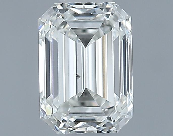0.7ct Emerald I SI1 Natural Diamond