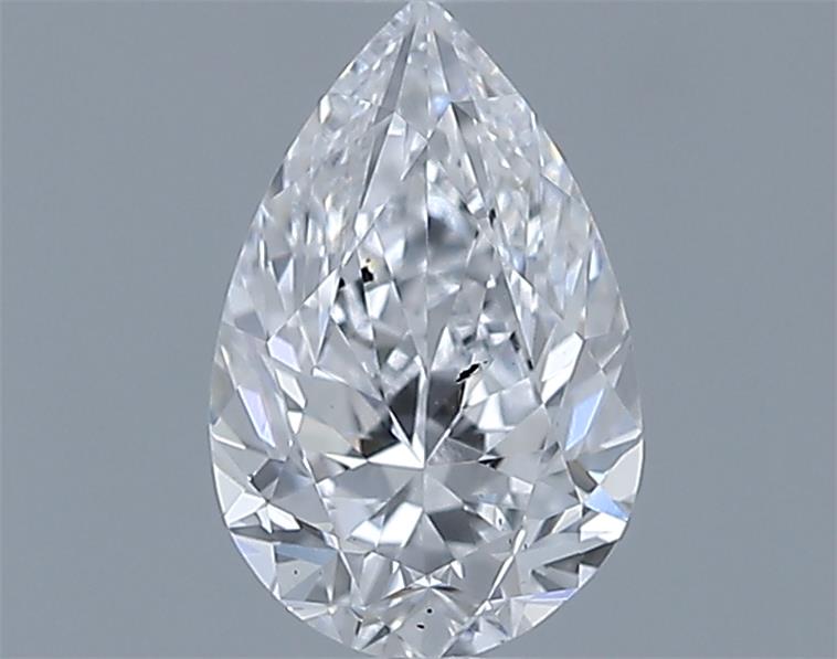 0.6ct Pear D SI2 Natural Diamond