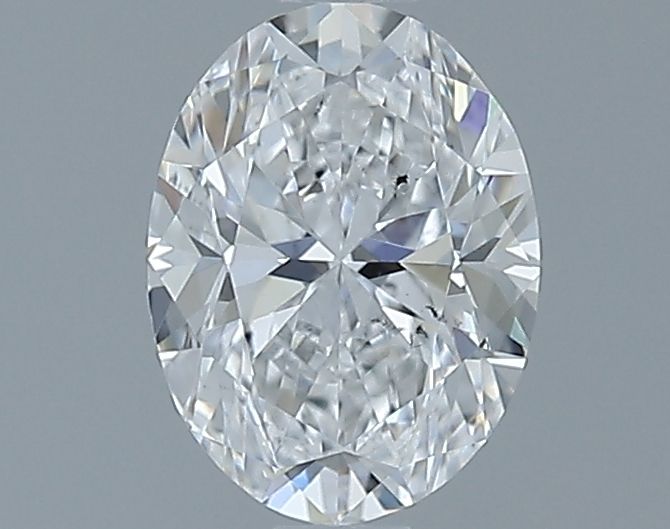 0.9ct Oval D SI1 Natural Diamond