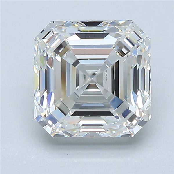 2.51ct Asscher H VVS2 Natural Diamond
