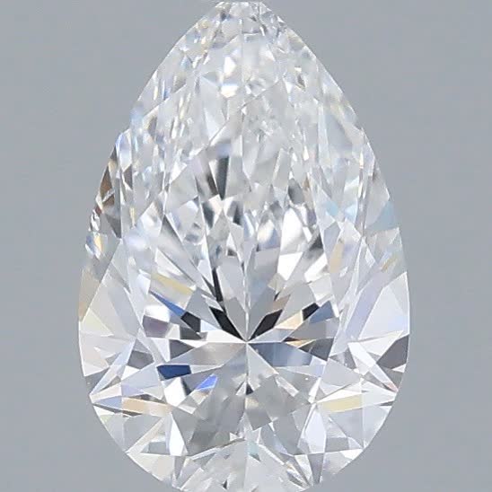 0.6ct Pear D SI1 Natural Diamond