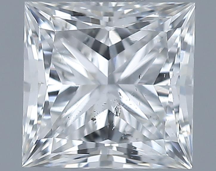 0.71ct Princess F SI2 Natural Diamond