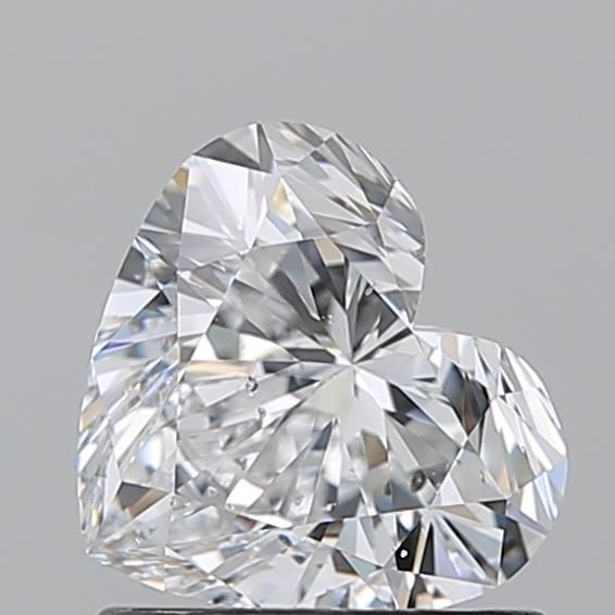1.05ct Heart D SI2 Natural Diamond