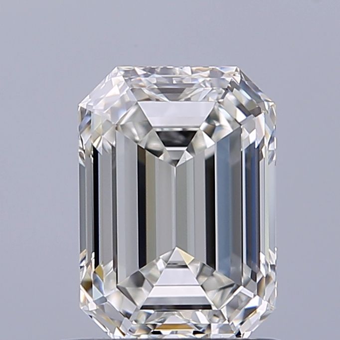 0.93ct Emerald H VVS2 Natural Diamond