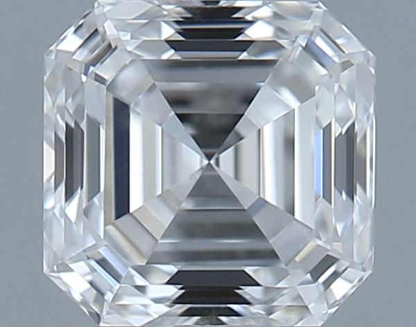 0.74ct Asscher F VS1 Natural Diamond