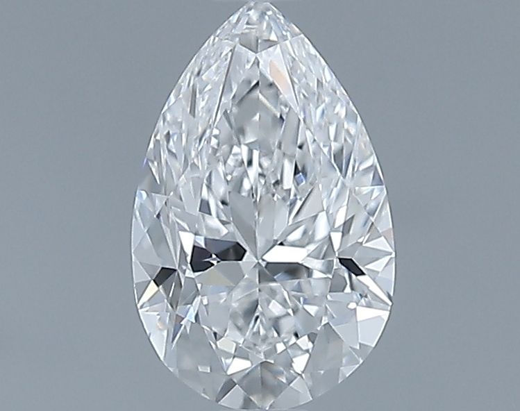 1ct Pear D IF Natural Diamond