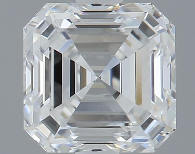 0.6ct Asscher E VVS1 Natural Diamond