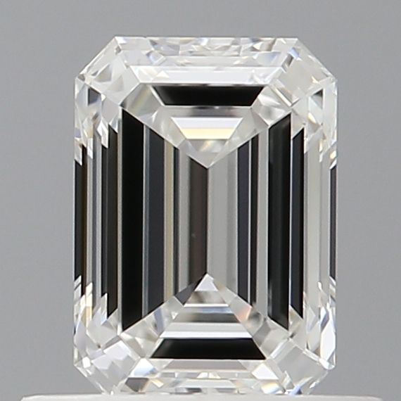 0.71ct Emerald F VVS1 Natural Diamond