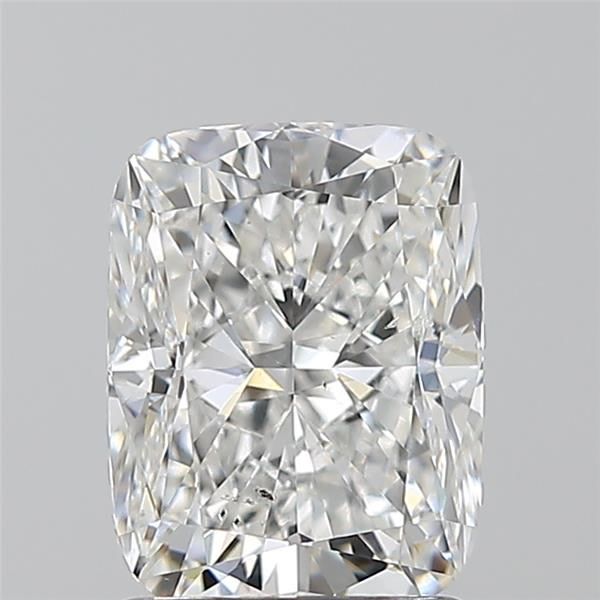 1.7ct Cushion Modified F SI1 Natural Diamond