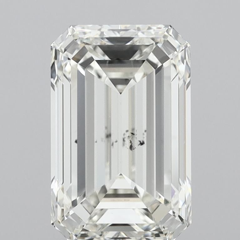 2.54ct Emerald J SI2 Natural Diamond