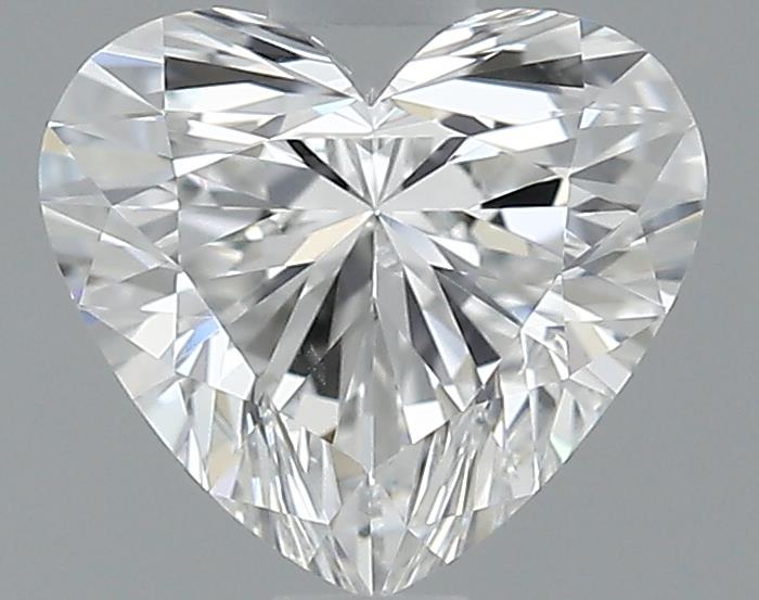 0.8ct Heart F VS2 Natural Diamond