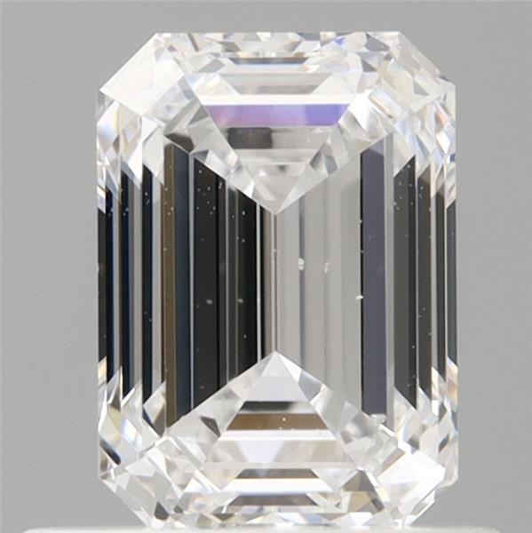 0.78ct Emerald D SI1 Natural Diamond