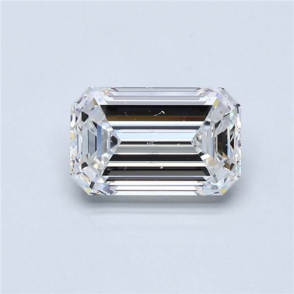 2.03ct Emerald E SI1 Natural Diamond