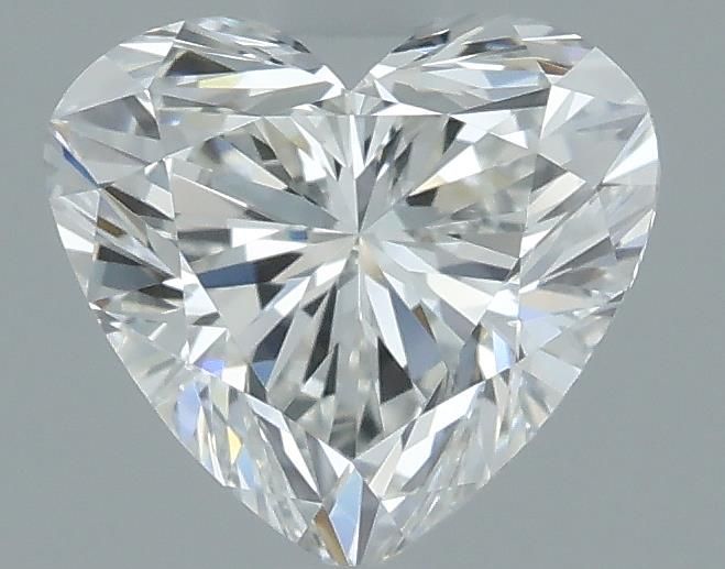 0.9ct Heart F VS1 Natural Diamond