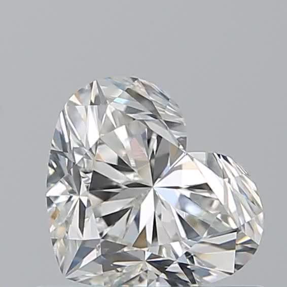 0.73ct Heart H VS2 Natural Diamond