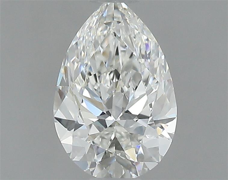 0.62ct Pear H IF Natural Diamond