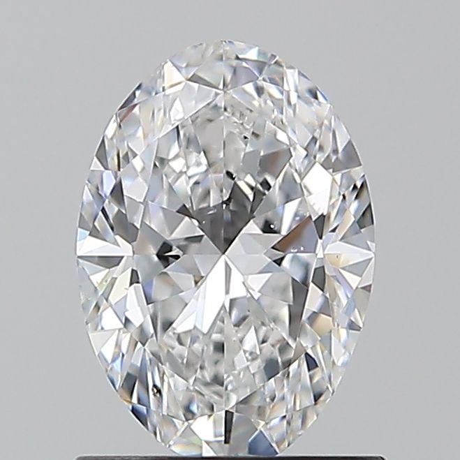 1ct Oval D SI1 Natural Diamond
