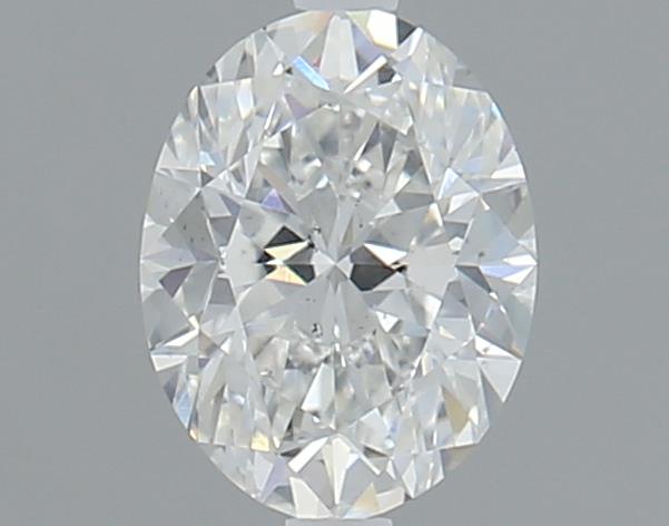 0.7ct Oval F SI1 Natural Diamond