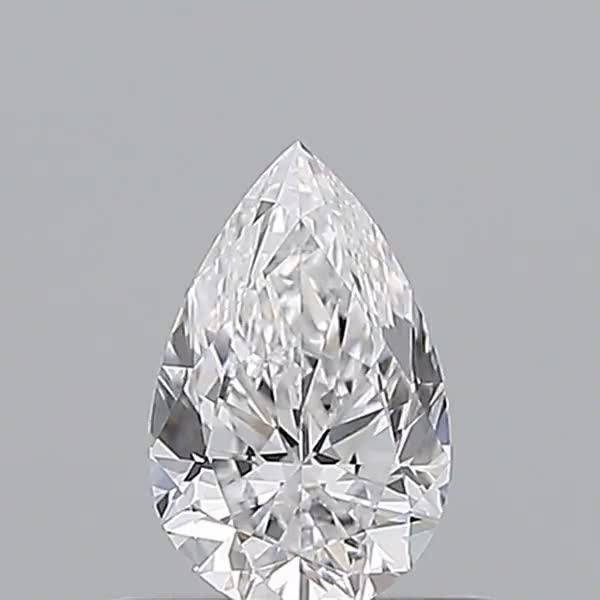 0.52ct Pear D VVS1 Natural Diamond