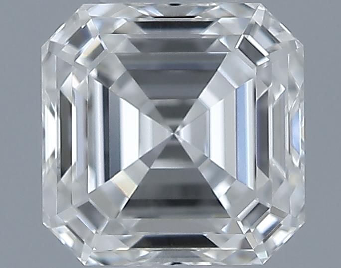 0.7ct Asscher H VS1 Natural Diamond
