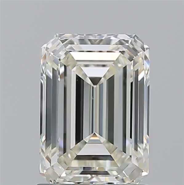 1.7ct Emerald K VS1 Natural Diamond