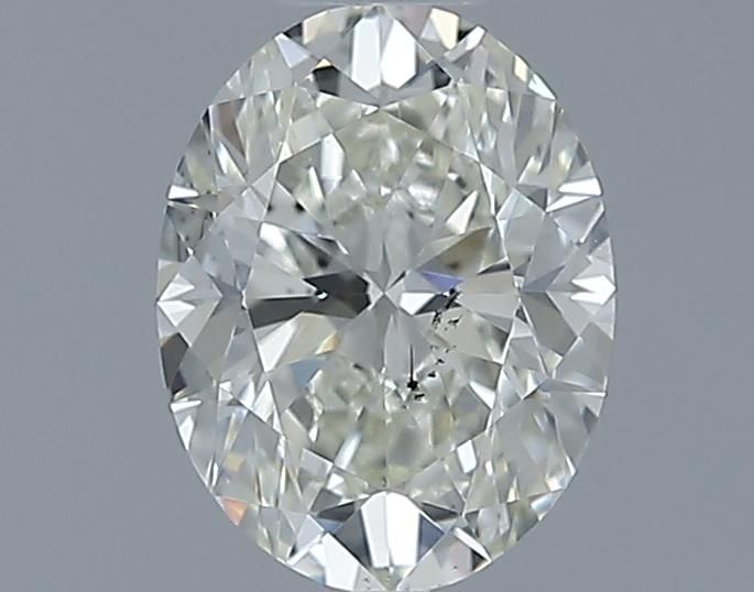 0.91ct Oval L SI1 Natural Diamond