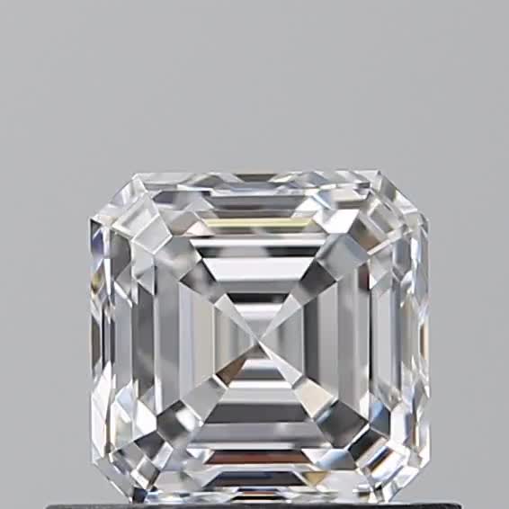 0.7ct Asscher D VVS2 Natural Diamond