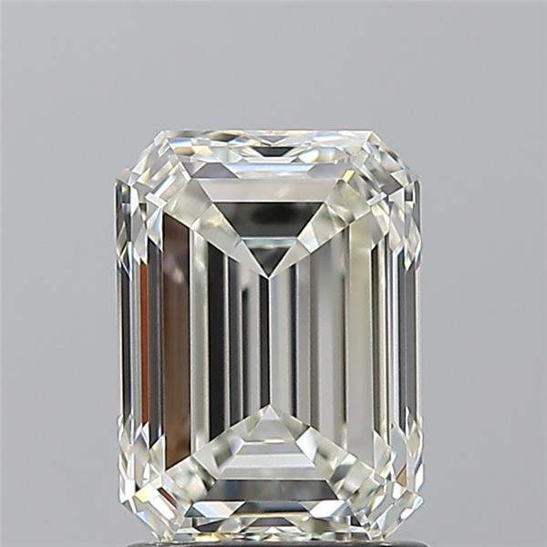 1.7ct Emerald J VVS2 Natural Diamond