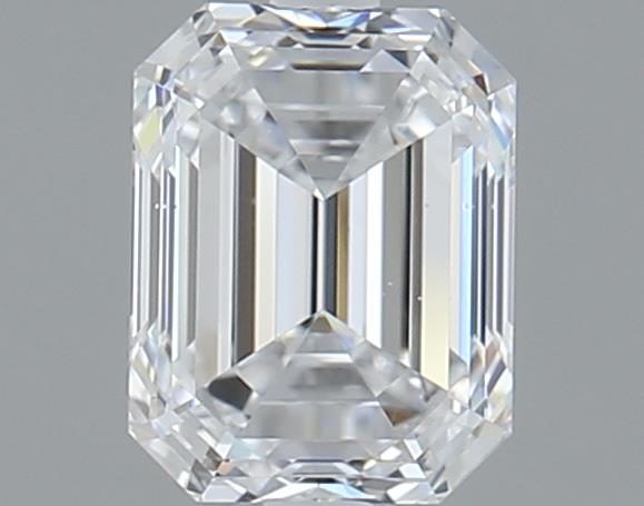 0.9ct Emerald D VS2 Natural Diamond