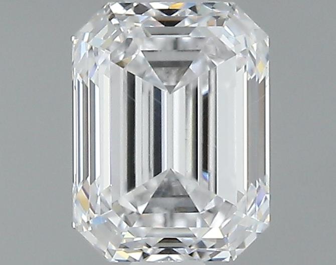 0.9ct Emerald D VS2 Natural Diamond
